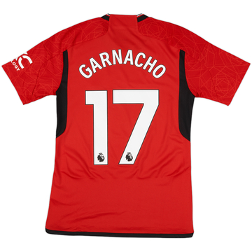 2023-24 Manchester United Home Shirt Garnacho #17 (S)