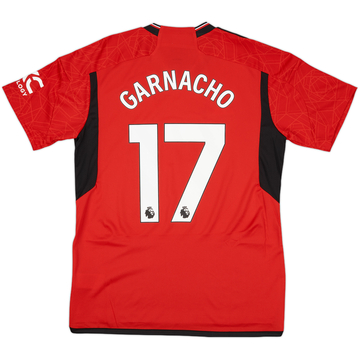 2023-24 Manchester United Home Shirt Garnacho #17 (L)