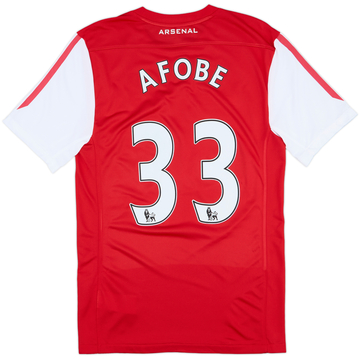 2011-12 Arsenal Home Shirt Afobe #33 - 9/10 - (S)