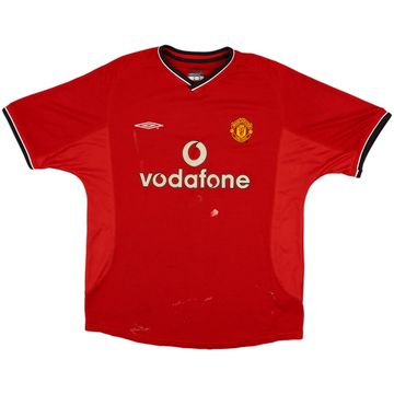 2000-02 Manchester United Home Shirt - 5/10 - (L)