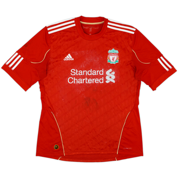 2010-12 Liverpool Home Shirt - 4/10 - (L)