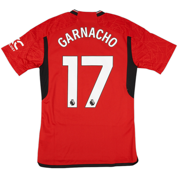 2023-24 Manchester United Home Shirt Garnacho #17 (S)