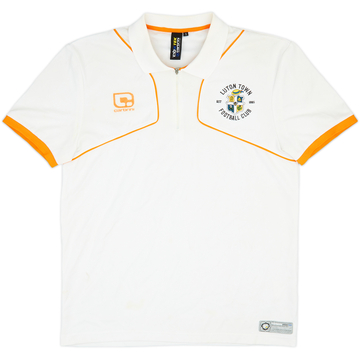 2010-11 Luton Cabrini 1/4 Zip Polo Shirt - 7/10 - (S)
