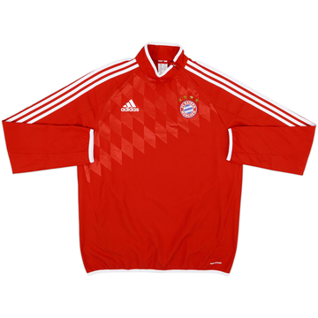 2013-14 Bayern Munich adidas 1/4 Zip Drill Top - 10/10 - (M/L)