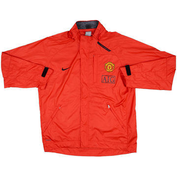 2007-08 Manchester United Nike Hooded Rain Jacket - 7/10 - (M)