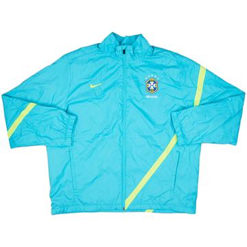 2012-13 Brazil Nike Track Jacket - 8/10 - (XXL)