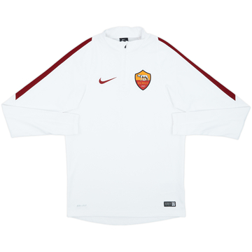 2015-16 Roma Nike 1/4 Zip Training Top - 8/10 - (S)