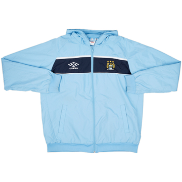 2012-13 Manchester City Hooded Umbro Track Jacket - 6/10 - (XL)