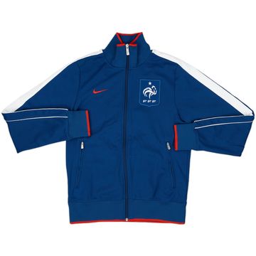 2011-12 France Nike N98 Track Jacket - 8/10 - (S)