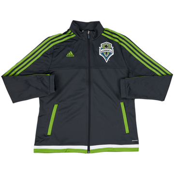 2014-15 Seattle Sounders adidas Track Jacket - 10/10 - (Women's L)
