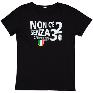 2013-14 Juventus 'Campioni D'Italia' Graphic Tee - 8/10 - (S)