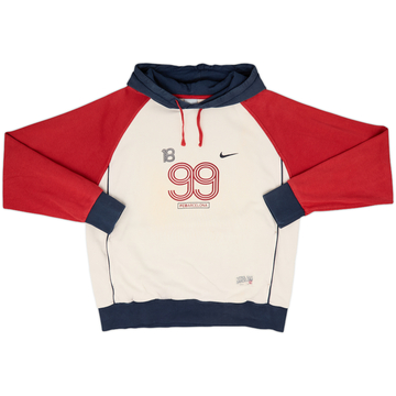 2005-06 Barcelona Nike Hooded Top - 8/10 - (XL)