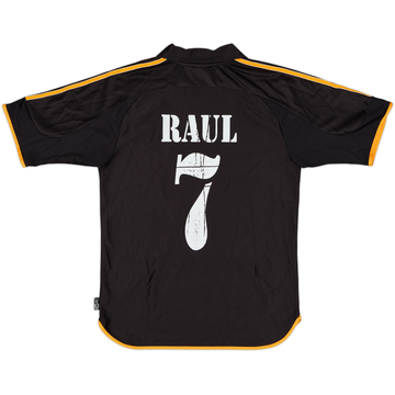 1999-01 Real Madrid Away Shirt Raul #7 - 5/10 - (S)