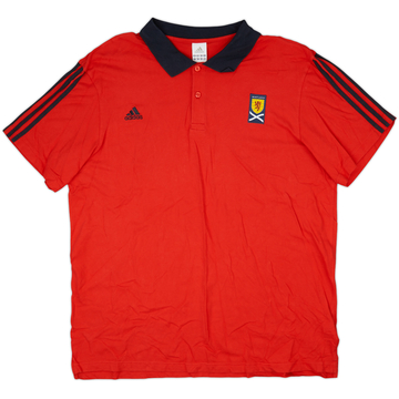 2011-12 Scotland adidas Polo Shirt - 9/10 - (XXL)