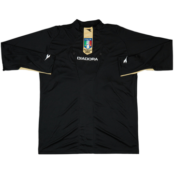 2007-08 Italy Diadora Referee L/S Shirt - 7/10 - (L)