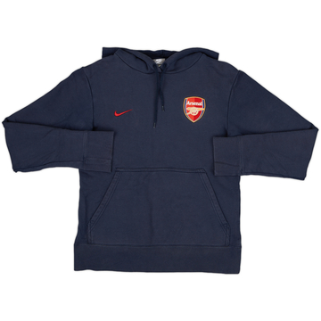 2009-10 Arsenal Nike Hooded Sweat Top - 8/10 - (S)