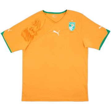 2010-11 Ivory Coast Home Shirt - 8/10 - (L)