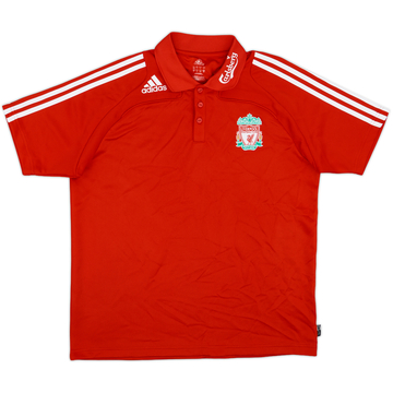 2008-09 Liverpool adidas Polo Shirt - 8/10 - (L/XL)