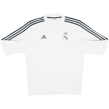 2018-19 Real Madrid adidas Drill Top - 8/10 - (L)