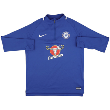 2017-18 Chelsea Nike 1/4 Zip Training Top - 8/10 - (L)