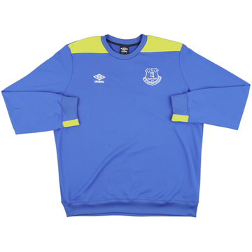 2015-16 Everton Umbro Sweat Top - 6/10 - (3XL)