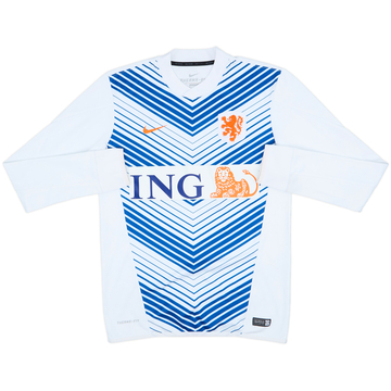 2014-15 Netherlands Nike Sweat Top - 8/10 - (M)