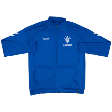 2018-19 Rangers Hummel Track Jacket - 8/10 - (3XL)