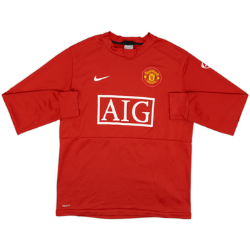 2009-10 Manchester United Nike Sweat Top - 6/10 - (M)
