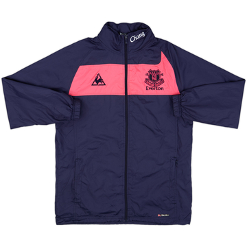 2009-10 Everton Le Coq Sportif Hooded Rain Jacket - 6/10 - (M)