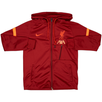2021-22 Liverpool Nike Hooded Track Jacket - 6/10 - (S)