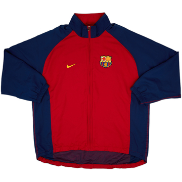 2003-04 Barcelona Nike Track Jacket - 9/10 - (XL)