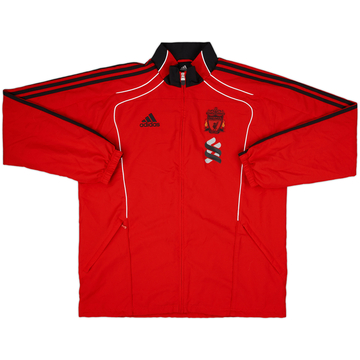 2010-11 Liverpool adidas Track Jacket - 9/10 - (L/XL)