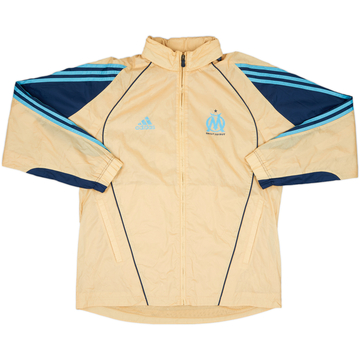 2005-06 Olympique Marseille adidas Hooded Rain Jacket - 6/10 - (M)