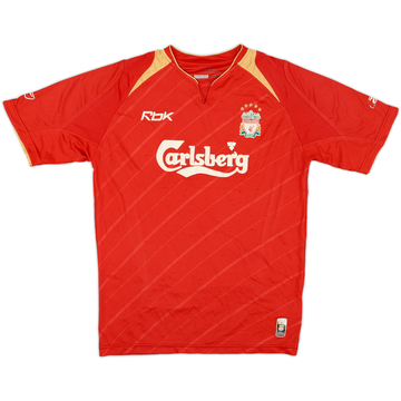 2005-06 Liverpool CL Home Shirt - 6/10 - (S)