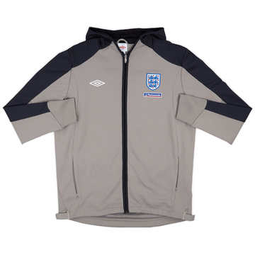 2010-11 England Umbro Hooded Track Jacket - 9/10 - (XL)