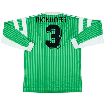 1981-82 DSV Leoben Match Issue Home Shirt Thonhofer #3