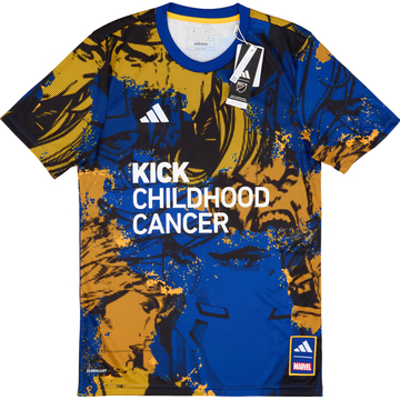 2023 MLS adidas x Marvel Kick Childhood Cancer Pre-Match Shirt (S)