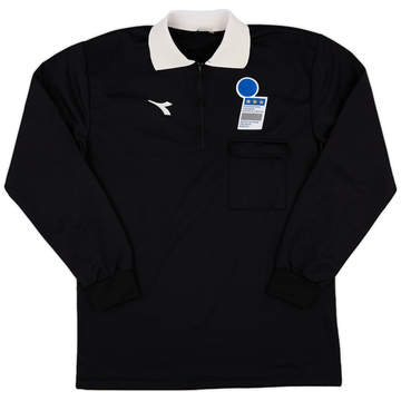 1990s Italy FIGC Diadora Referee L/S Shirt - 9/10 - (XL)