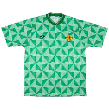 1990-92 Northern Ireland Home Shirt - 9/10 - (XL)