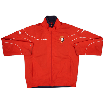 2008-09 Osasuna Diadora Track Jacket - 9/10 - (S)