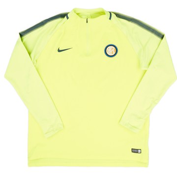 2017-18 Inter Milan Nike 1/4 Zip Drill Top - 7/10 - (XL)