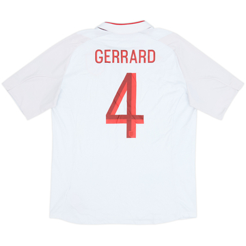 2012-13 England Home Shirt Gerrard #4 - 5/10 - (L)