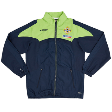 2007-09 Northern Ireland Umbro Hooded Rain Jacket - 8/10 - (S)
