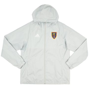 2016 Real Salt Lake adidas Hooded Rain Jacket - 9/10 - (L)