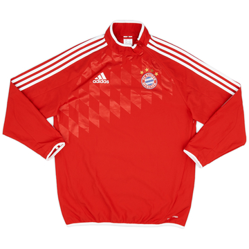 2013-14 Bayern Munich adidas 1/4 Zip Drill Top - 10/10 - (S)