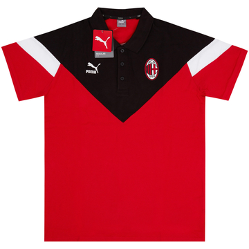 2019-20 AC Milan Puma Iconic Polo T-Shirt