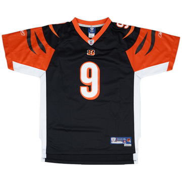 2008-10 Cincinnati Bengals Palmer #9 Reebok Premier Home Jersey - 9/10 - (XL.Boys)