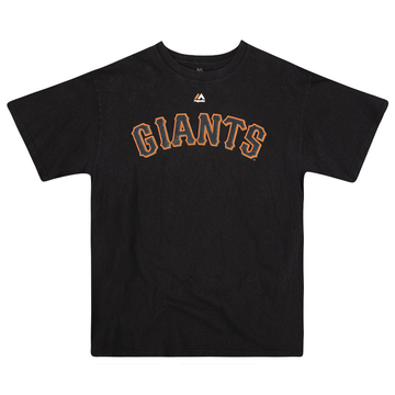 2014-15 San Francisco Giants Hudson #17 Majestic Tee L