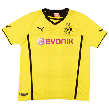 2013-14 Borussia Dortmund Home Shirt - 8/10 - (XL.Boys)