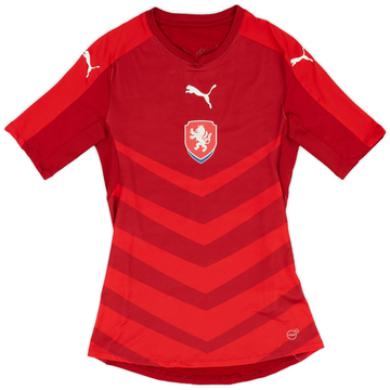 2016-17 Czech Republic Player Issue (ACTV Fit) Home Shirt - 9/10 - (S)
